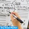 BAZIC CLASSIQUE Cork Framed Magnetic Dry Erase Board 17" X 23"